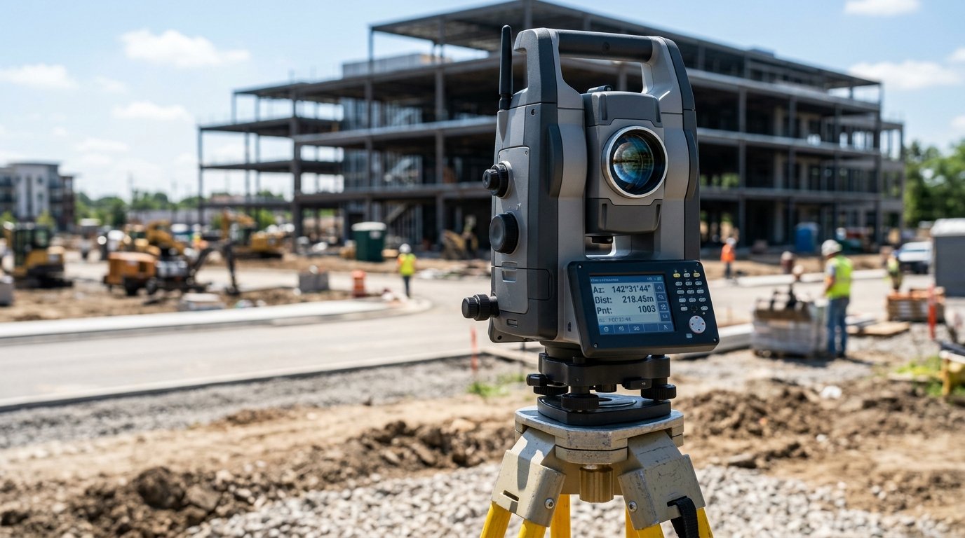 Robotik Total Station Cihazı